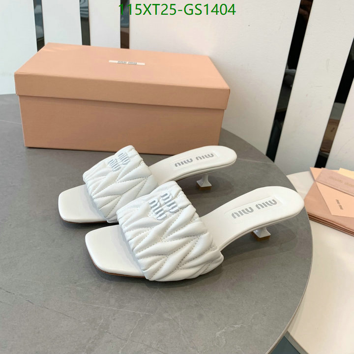 Women Shoes-Miu Miu Code: GS1404 $: 115USD