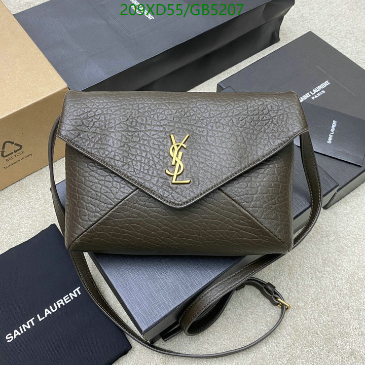 YSL Bag-(Mirror)-Crossbody- Code: GB5207 $: 209USD