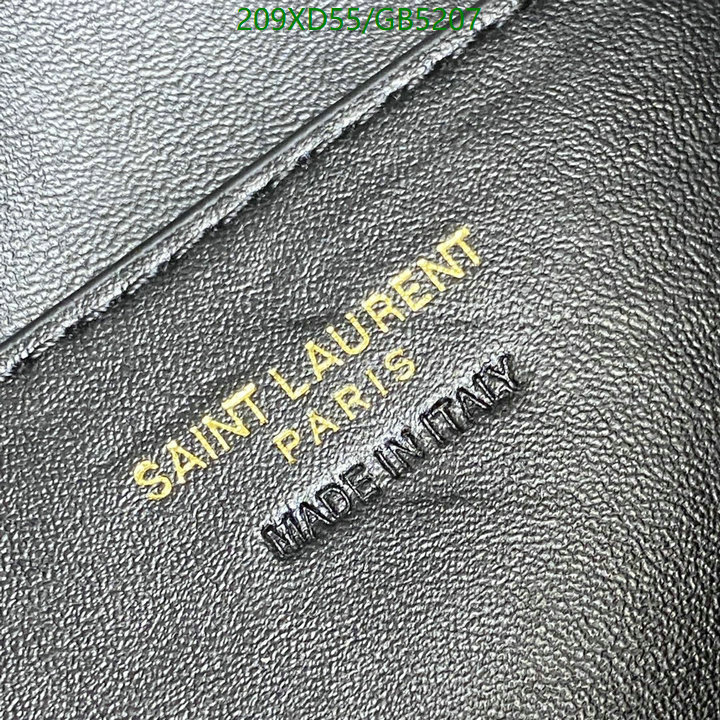 YSL Bag-(Mirror)-Crossbody- Code: GB5207 $: 209USD