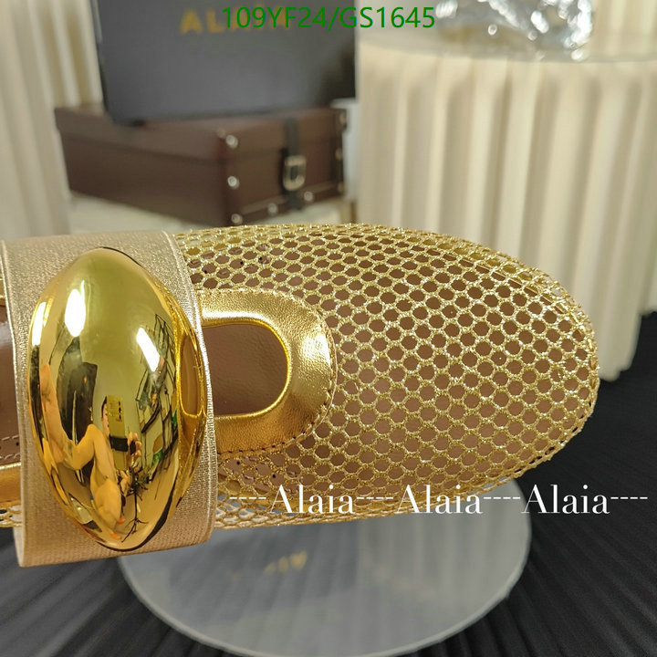 Women Shoes-ALAIA Code: GC1645 $: 109USD