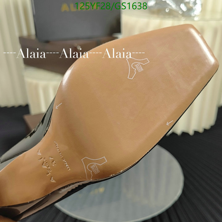 Women Shoes-ALAIA Code: GS1638 $: 125USD