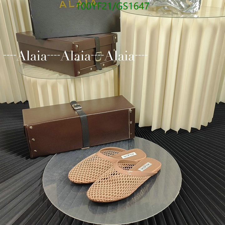 Women Shoes-ALAIA Code: GC1647 $: 100USD