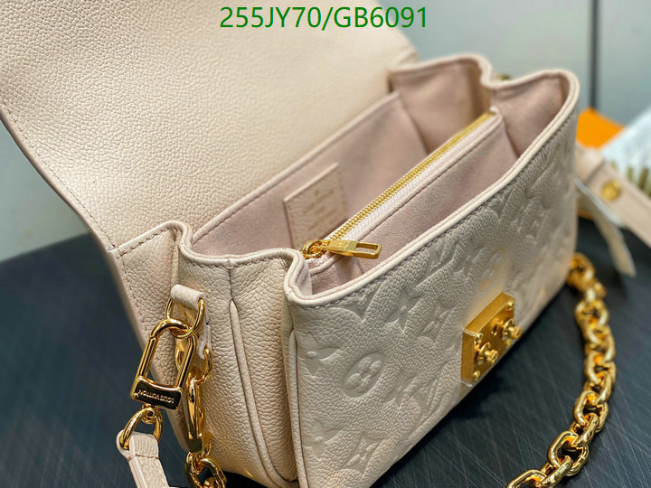 LV Bag-(Mirror)-Pochette MTis- Code: GB6091 $: 255USD