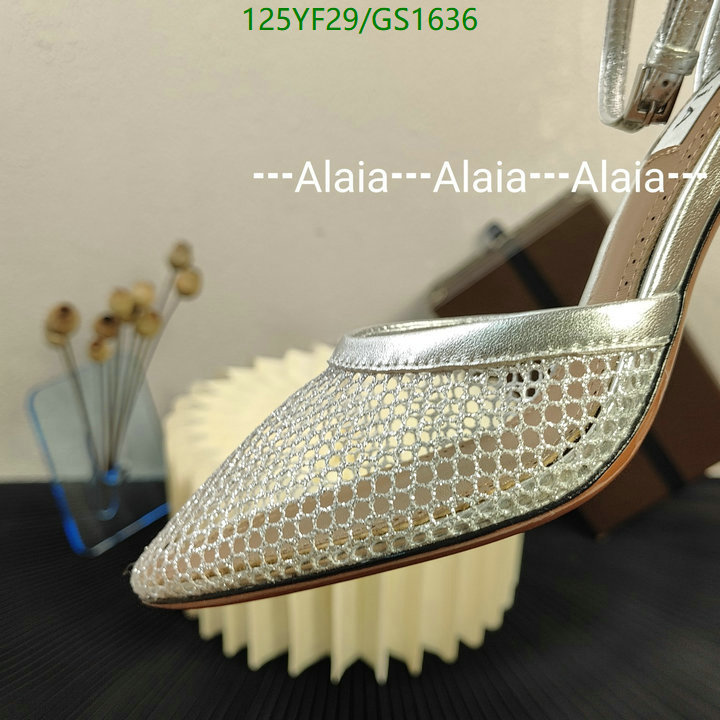 Women Shoes-ALAIA Code: GC1636 $: 125USD