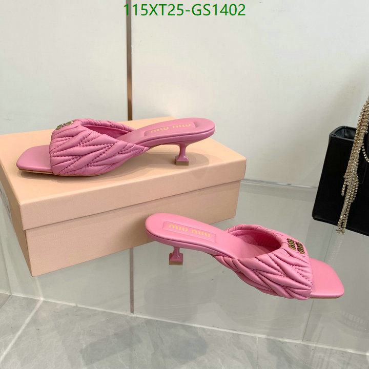 Women Shoes-Miu Miu Code: GS1402 $: 115USD