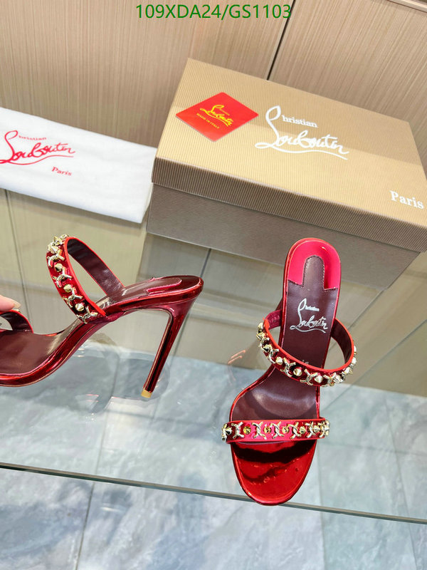 Women Shoes-Christian Louboutin Code: GS1103 $: 109USD