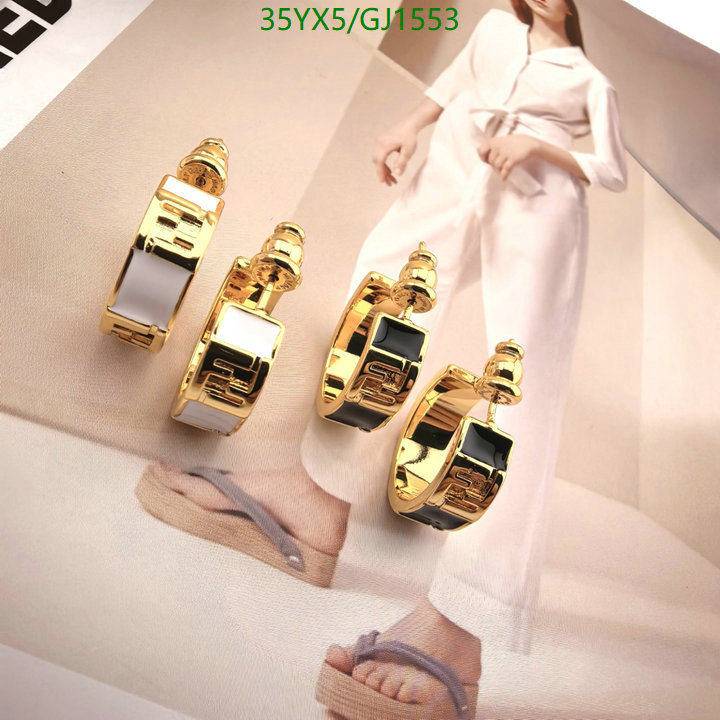 Jewelry-Fendi Code: GJ1553 $:35USD