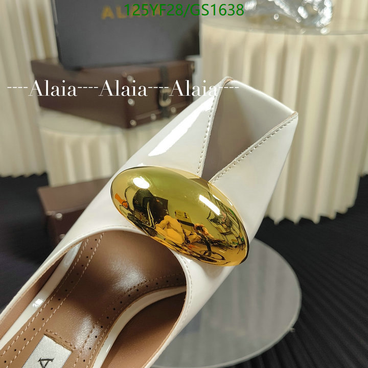 Women Shoes-ALAIA Code: GS1638 $: 125USD