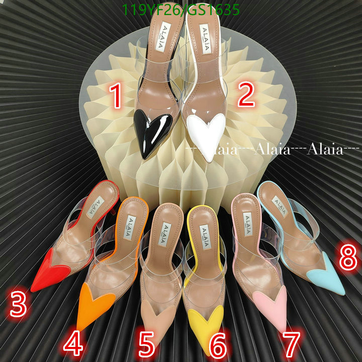 Women Shoes-ALAIA Code: GC1635 $: 119USD