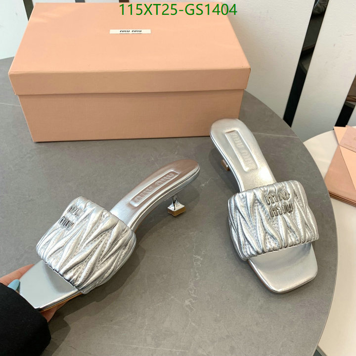Women Shoes-Miu Miu Code: GS1404 $: 115USD