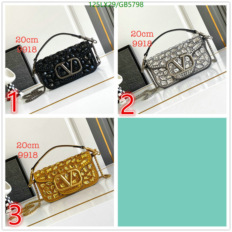 Valentino Bag-(4A)-Crossbody- Code: GB5798 $: 125USD