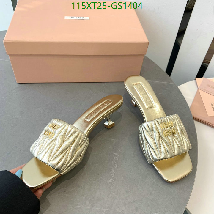 Women Shoes-Miu Miu Code: GS1404 $: 115USD