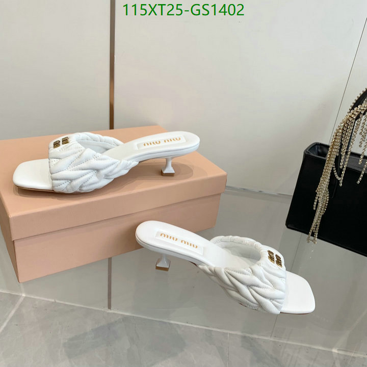 Women Shoes-Miu Miu Code: GS1402 $: 115USD