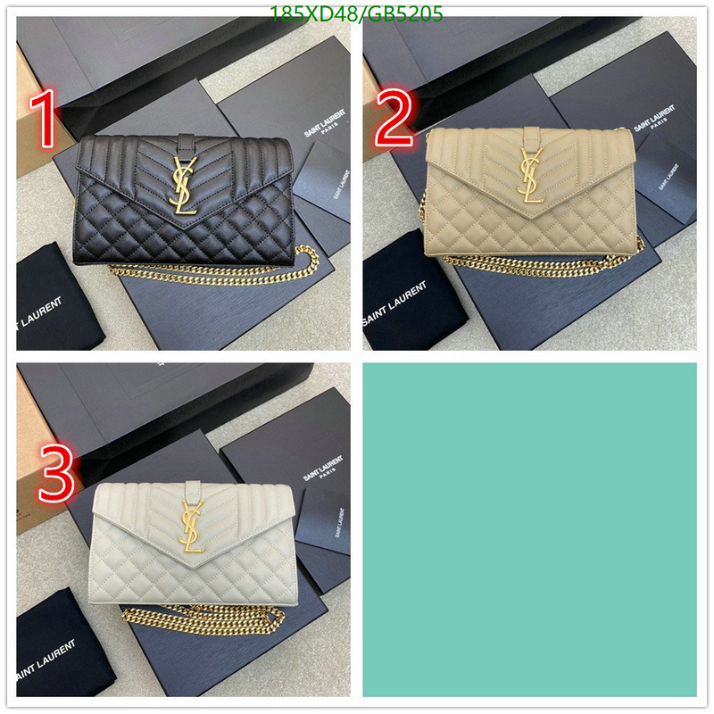 YSL Bag-(Mirror)-Envelope Series Code: GB5205 $: 185USD