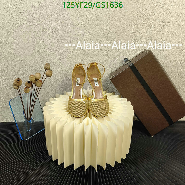 Women Shoes-ALAIA Code: GC1636 $: 125USD