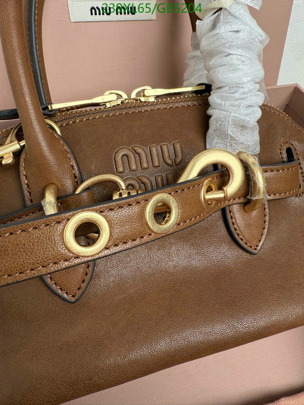 Miu Miu Bag-(Mirror)-Handbag- Code: GB5204 $: 239USD