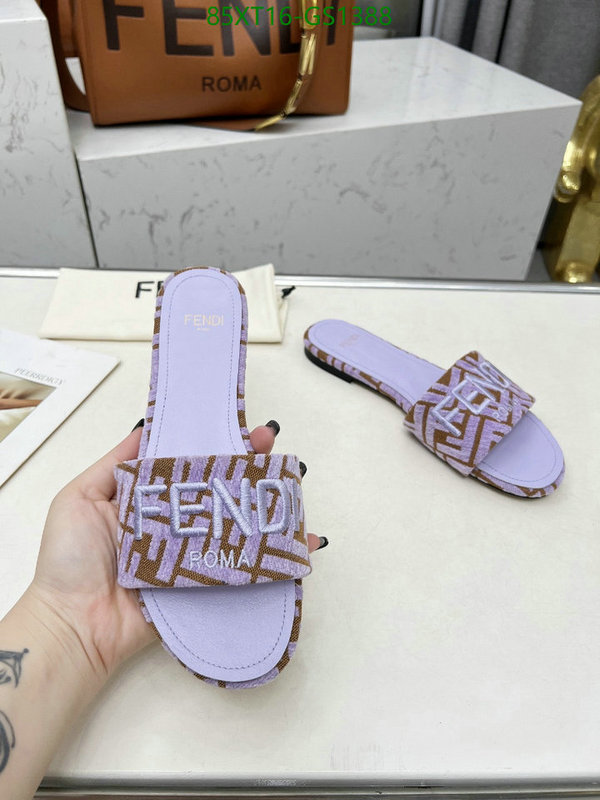 Women Shoes-Fendi Code: GS1388 $: 85USD