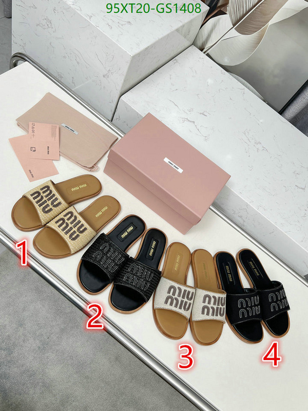 Women Shoes-Miu Miu Code: GS1408 $: 95USD