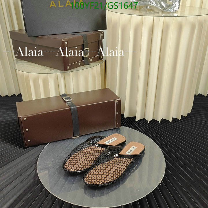 Women Shoes-ALAIA Code: GC1647 $: 100USD