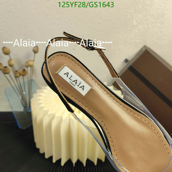 Women Shoes-ALAIA Code: GS1643 $: 125USD