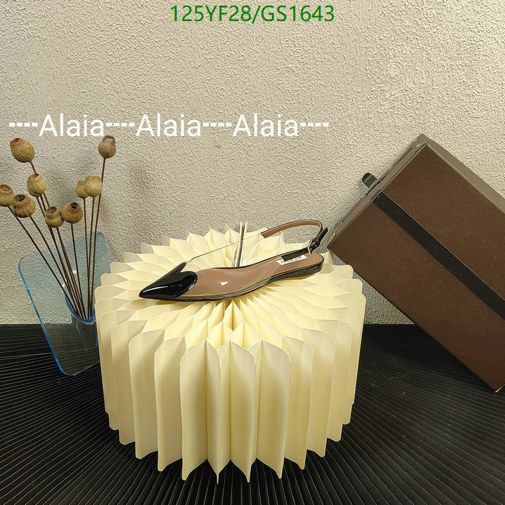 Women Shoes-ALAIA Code: GS1643 $: 125USD