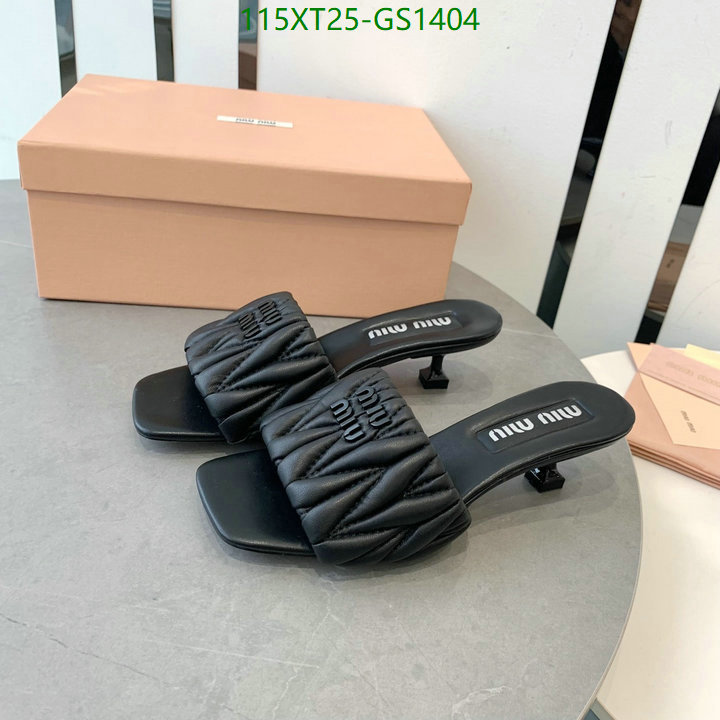 Women Shoes-Miu Miu Code: GS1404 $: 115USD