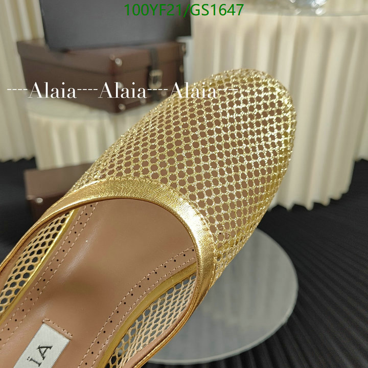 Women Shoes-ALAIA Code: GC1647 $: 100USD