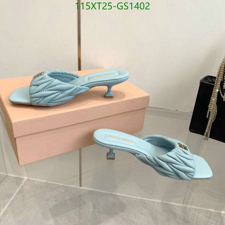 Women Shoes-Miu Miu Code: GS1402 $: 115USD