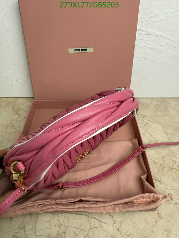 Miu Miu Bag-(Mirror)-Crossbody- Code: GB5203 $: 279USD