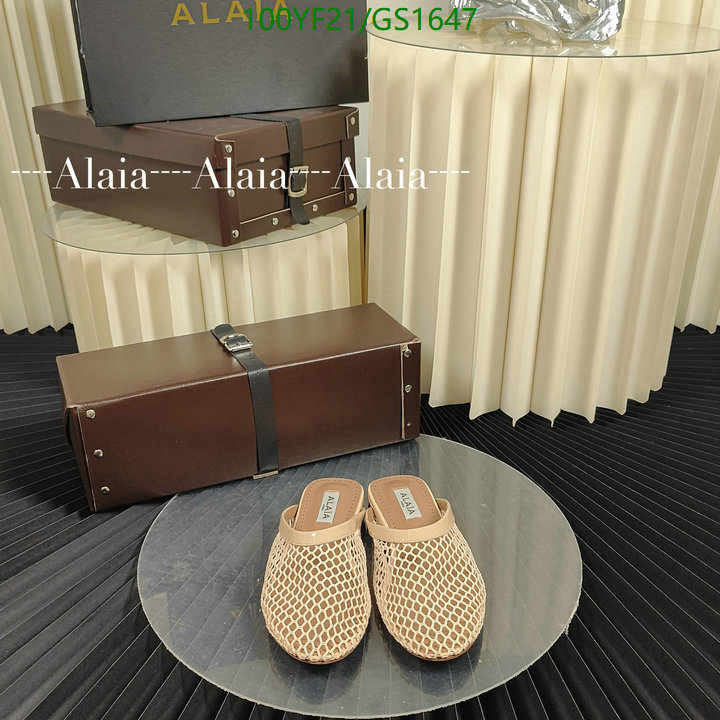 Women Shoes-ALAIA Code: GC1647 $: 100USD