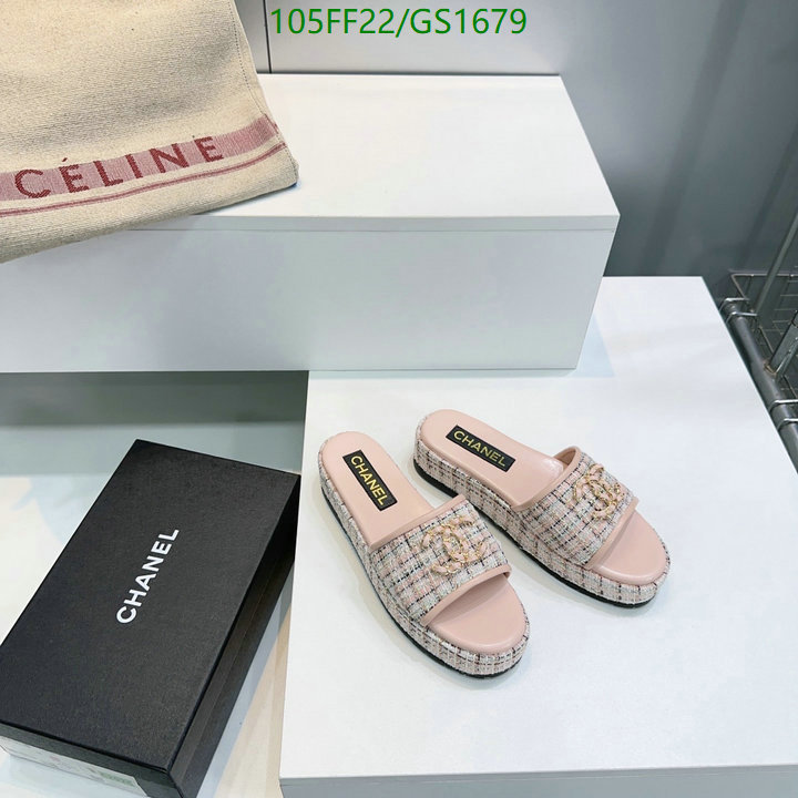 Women Shoes-Chanel Code: GS1679 $: 105USD