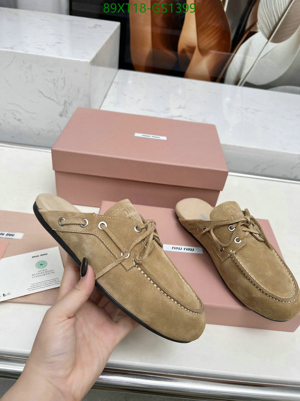 Women Shoes-Miu Miu Code: GS1399 $: 89USD