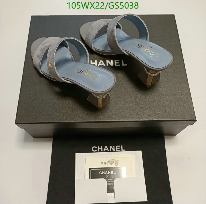 Women Shoes-Chanel Code: GS5038 $: 105USD