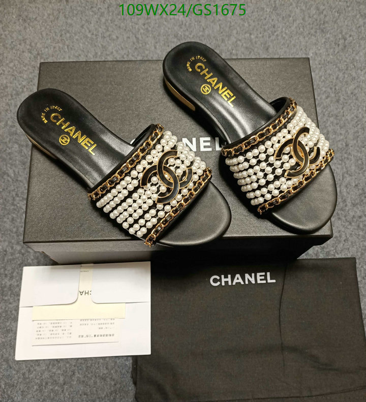 Women Shoes-Chanel Code: GS1675 $: 109USD