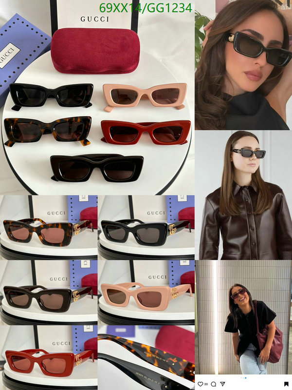 Glasses-Gucci Code: GG1234 $: 69USD