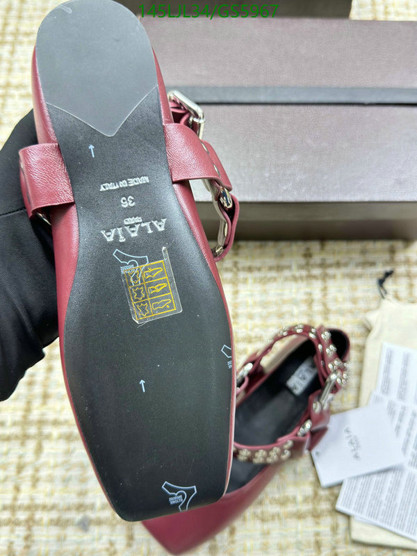 Women Shoes-ALAIA Code: GS5967 $: 145USD