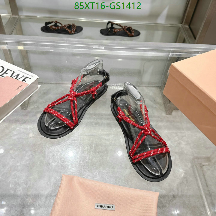Women Shoes-Miu Miu Code: GS1412 $: 85USD