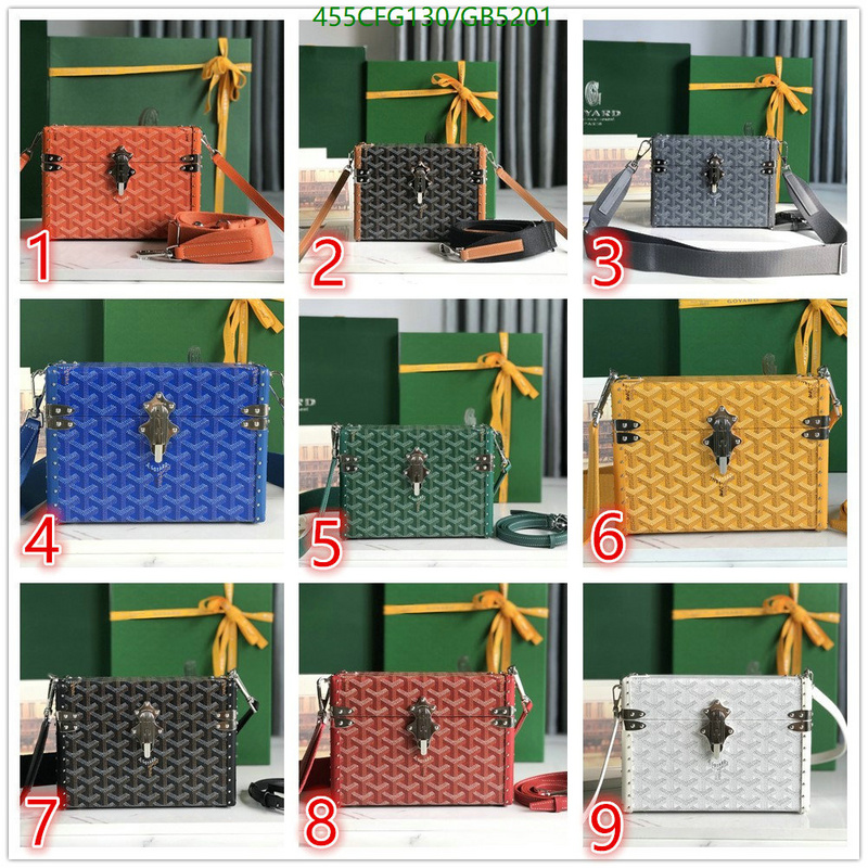 Goyard Bag-(Mirror)-Crossbody- Code: GB5201 $: 455USD