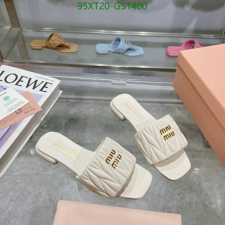 Women Shoes-Miu Miu Code: GS1400 $: 95USD