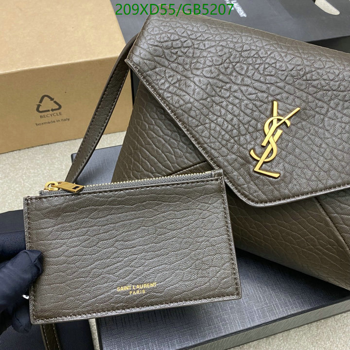 YSL Bag-(Mirror)-Crossbody- Code: GB5207 $: 209USD