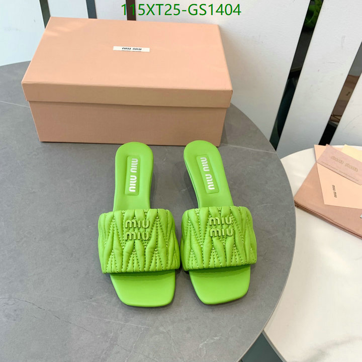 Women Shoes-Miu Miu Code: GS1404 $: 115USD
