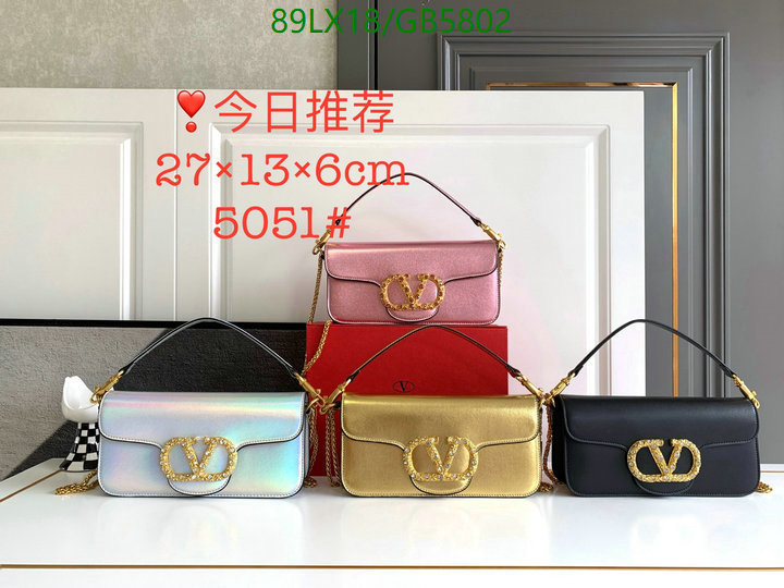 Valentino Bag-(4A)-Crossbody- Code: GB5802 $: 89USD