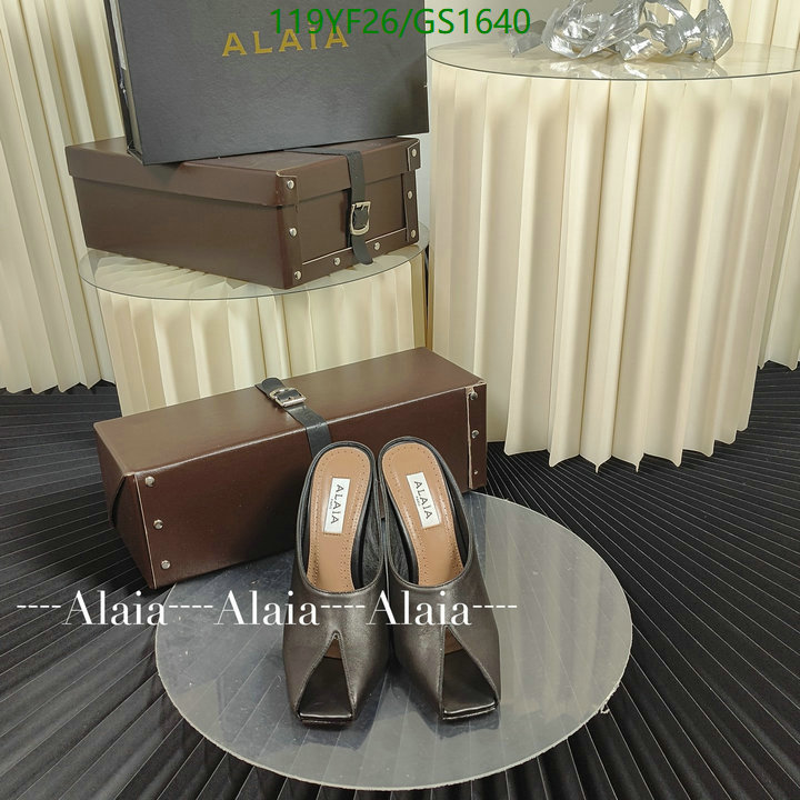 Women Shoes-ALAIA Code: GC1640 $: 119USD