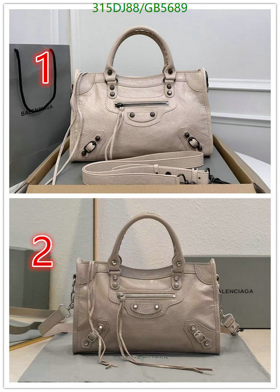 Balenciaga Bag-(Mirror)-Handbag- Code: GB5689 $: 315USD
