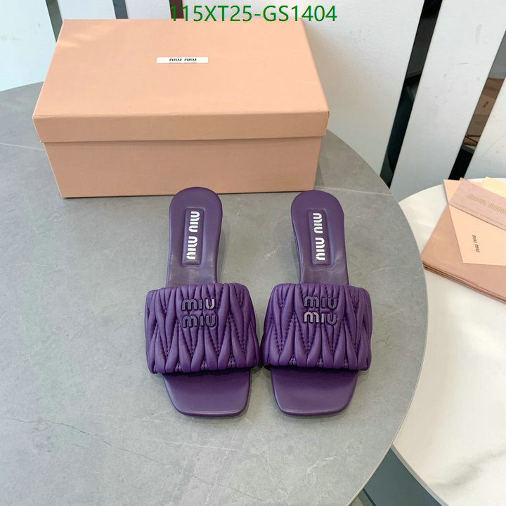 Women Shoes-Miu Miu Code: GS1404 $: 115USD