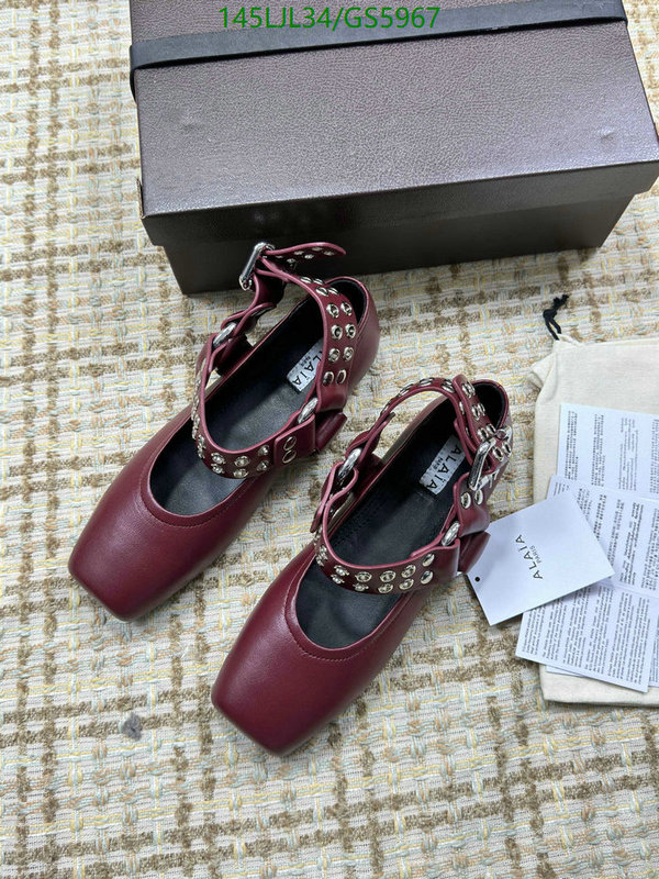 Women Shoes-ALAIA Code: GS5967 $: 145USD
