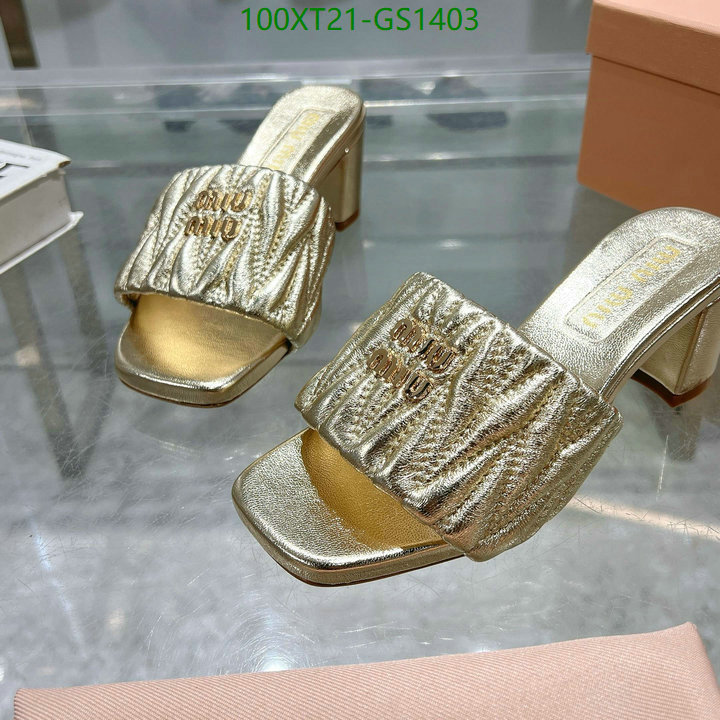 Women Shoes-Miu Miu Code: GS1403 $: 100USD
