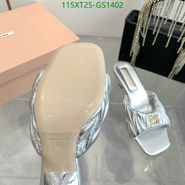 Women Shoes-Miu Miu Code: GS1402 $: 115USD