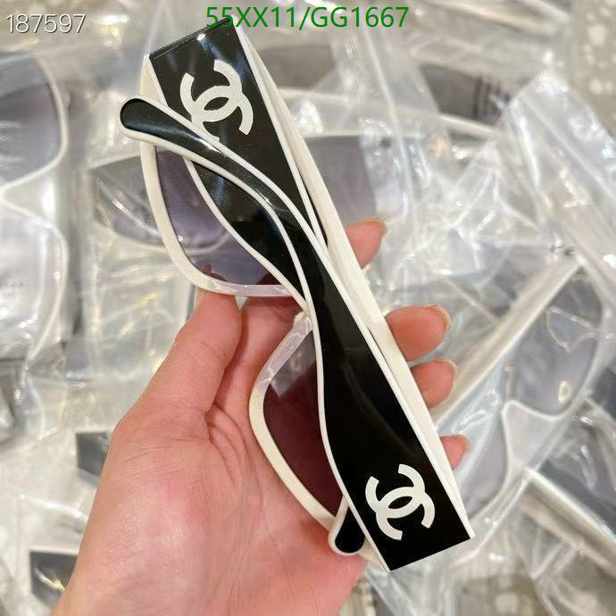 Glasses-Chanel Code: GG1667 $:55USD