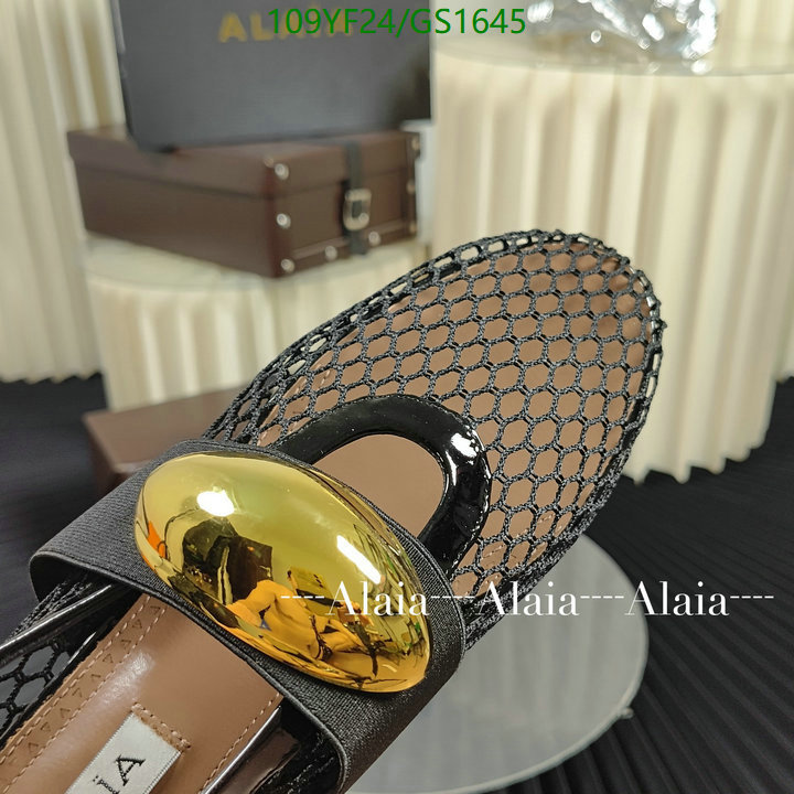 Women Shoes-ALAIA Code: GC1645 $: 109USD
